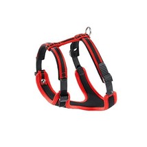 Ferplast Ergocomfort Nylon Padded Dog Harness Extra Small Red/Black  - $70.00