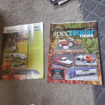 LOT of 2 Spectacular SPEC CAST Catalog Magazine News w/ order form octob... - $18.99
