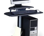 Mayline Mobile Computer Workstation, 28-1/2 By 26 By 29-1/2&quot;, Anthracite - $216.99