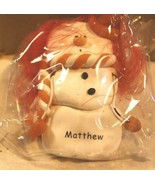 CHRISTMAS ORNAMENTS WHOLESALE- SNOWMAN- 13344- &#39;MATTHEW&#39;-  (6) - NEW -W74 - $5.53