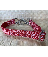 Japanese Red Karakusa Half-choke Collar|Half Karakusa Dog Collar - £20.08 GBP+