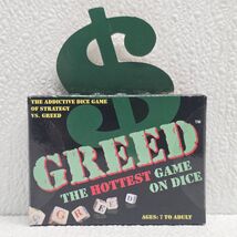 GREED The Addictive Dice Game of Strategy vs Greed 2000 NEW SEALED - $14.75