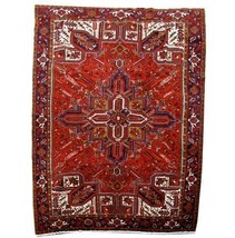 9x11 Authentic Hand Knotted Oriental Wool Rug Red B-81003 * - £1,224.47 GBP