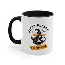 Witch Please I&#39;m Fabulous Witchy Coffee Mug Funny Halloween Gift Cup - £17.48 GBP