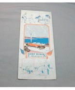 1930&#39;s Port Huron Michigan Gateway To Canada Map &amp; Brochure - $379.94 MXN