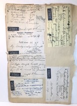 Lot of Vintage 1920s Pharmacy Prescriptions Lewiston Maine Medical Ephemera - £16.51 GBP