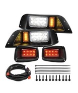Headlight &amp; Tail Light KIT For EZGO TXT, PDS, DCS Adjustable FULL LED LI... - $978.69 MXN