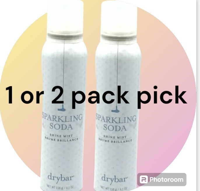 Drybar Sparkling Soda Shine Mist Full Size 4.1 Oz pick 1 or 2 pack - $22.76+