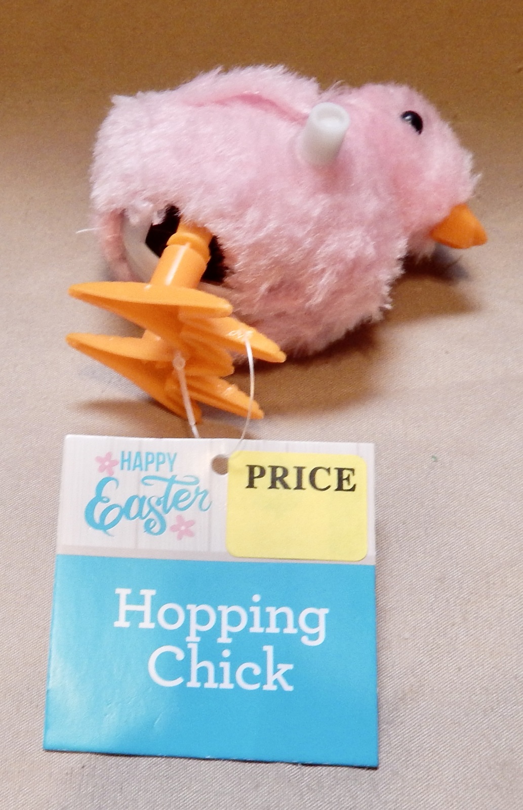 Easter Hopping Chick Pink Wind Up 3&quot; For Ages 3 &amp; Up NIB 262A - $2.49