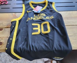 NWT $85 Youth L (14-16) Los Angeles Sparks Nike Nneka Ogwumike Jersey Bl... - $54.45
