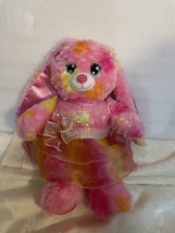 Build a Bear Blossom Bunny w tags and pink sparkle princess dress VGC - £7.96 GBP