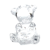 Waterford Crystal - Teady Bear With Block - 3.5&quot; - £19.77 GBP