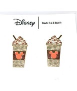 DISNEY BaubleBar Pumpkin Spice Coffee Cup Earrings NEW - $20.20