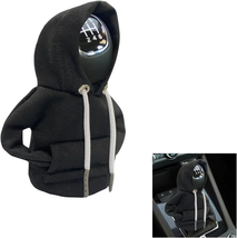 JOYCOURT Car Gear Shift Cover, Fashionable Hoodie Car Shift Knob, Winter Warm Ge - £35.32 GBP
