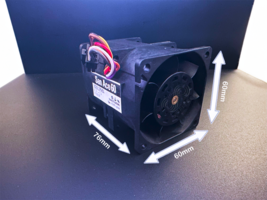 9CR0612P0H04 SANYO DENKI Dual Axial Fan 12VDC 60x60mm Counter Rotation P... - $20.00
