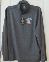 G.H. Bass 1/4 Zip Log Sleeve Pullover Men&#39;s Black, Blue or Gray Sz 2XL NWT - $456.38 MXN