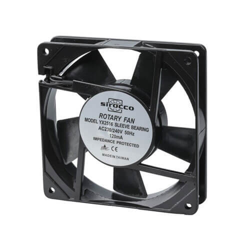 Sirocco Sirocco Sleeve Bearing Thin Fan (240VAC) - 120x120x25.4mm - $65.50