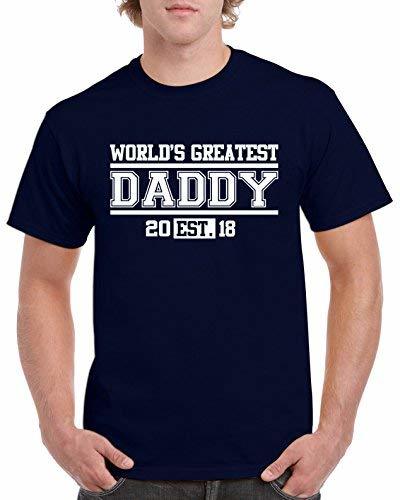 stickerdad World&#39;s Greatest Daddy T-Shirt by (XL, Navy) - $13.85