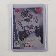 Randy Moss Card #T48 SP Vikings 1999 Collectors Edge Millennium Collection Fury - £7.43 GBP