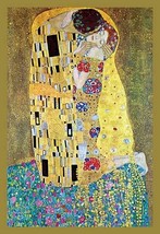 The Kiss by Gustav Klimt - Art Print - £17.66 GBP+