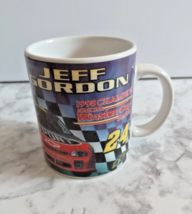 1998 NASCAR Champion Jeff Gordon #24 Ceramic Coffee Mug Winston Cup Series - £7.58 GBP