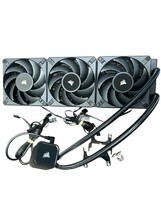 CORSAIR CW-9060060-WW iCUE H150i RGB ELITE Liquid CPU Cooler 20mm Fans (... - $59.39