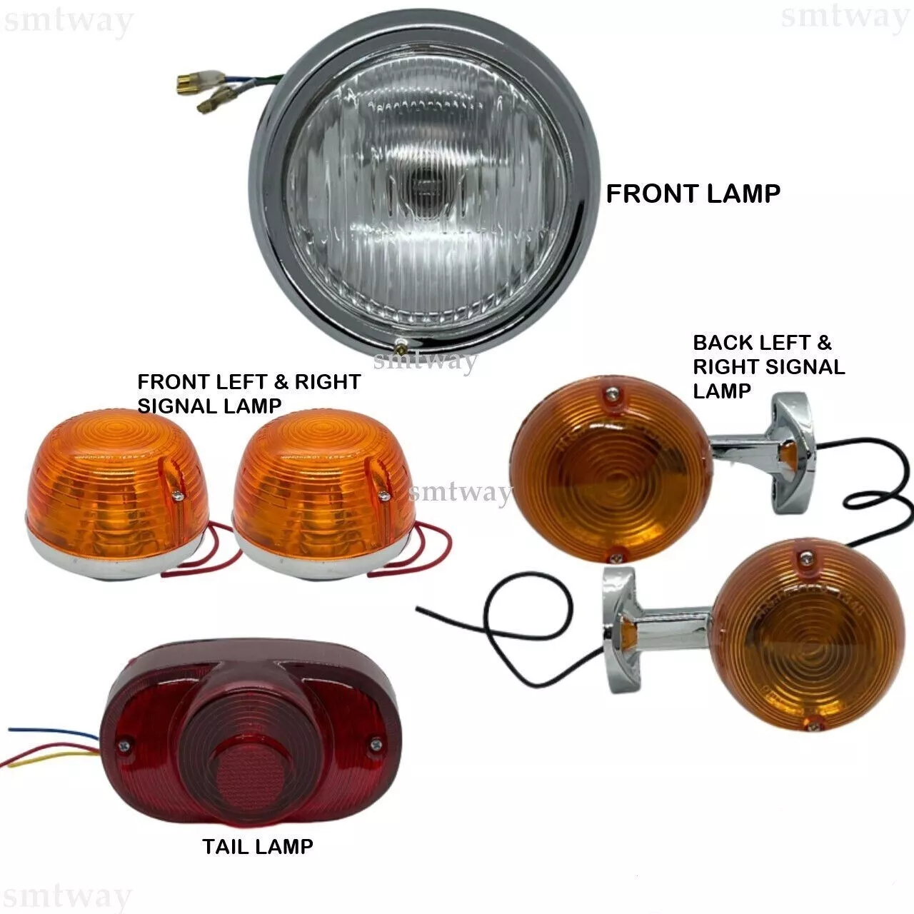 Honda c70 c70 Passport Head Tail Brake Signal Lamp Set OEM + DHL - $108.90
