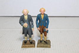 Marx Presidents 2.5&quot; Figures 2nd John Adams 4th James Madison - £7.79 GBP