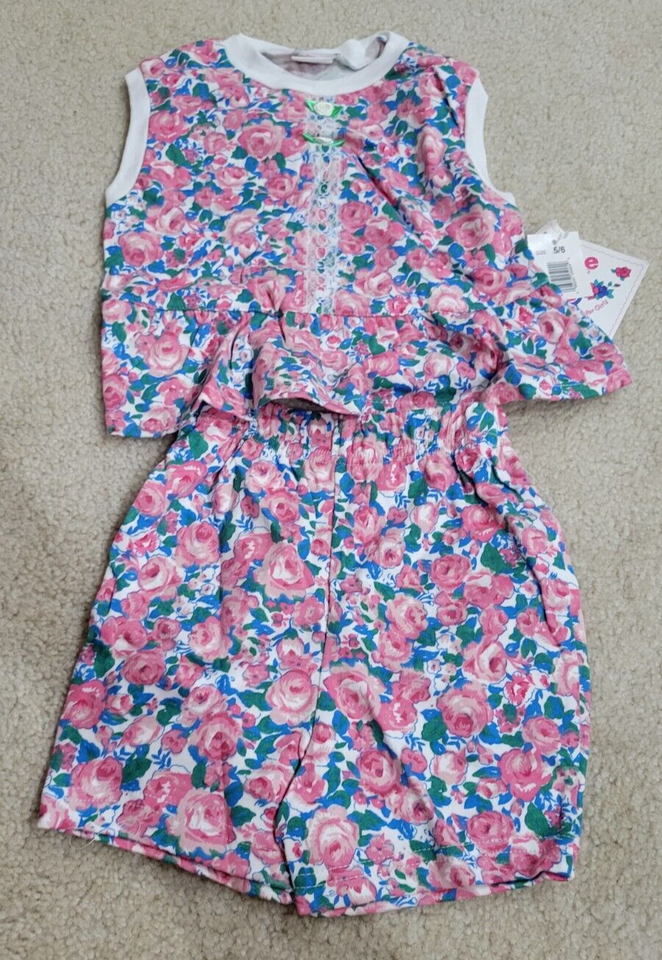 Primary image for NWT 90s Vintage Eclipse  2 Piece Set Girls Size 5/6