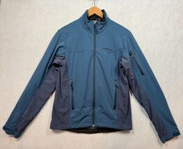 Marmot Approach Jacket Blue Full Zip Softshell Lined M 8064-3-K Men&#39;s Sm... - €41,82 EUR