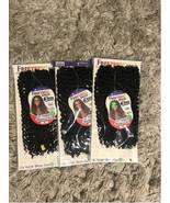 Freetress Braid 3X Water Curl Crochet Hair 12 inches (3 packs) - $557.44 MXN