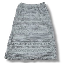 Vintage Chico’s Skirt Size 3 W36&quot; Waist Chico&#39;s Design Maxi Skirt Vintag... - £22.77 GBP