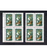 *US #1386, 1969 6c William M. Harnett ,MNH 2 Blocks of 4 #31496 - $5.30 CAD