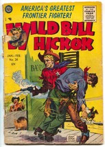 Wild Bill Hickok #26 1956-Avon-Kinstler cover-Gerald McCann-FAIR - $27.32