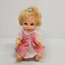 Vtg Sweet Small Talk Mattel Doll Rooted Hair Pull String Not Working 10i... - $24.18