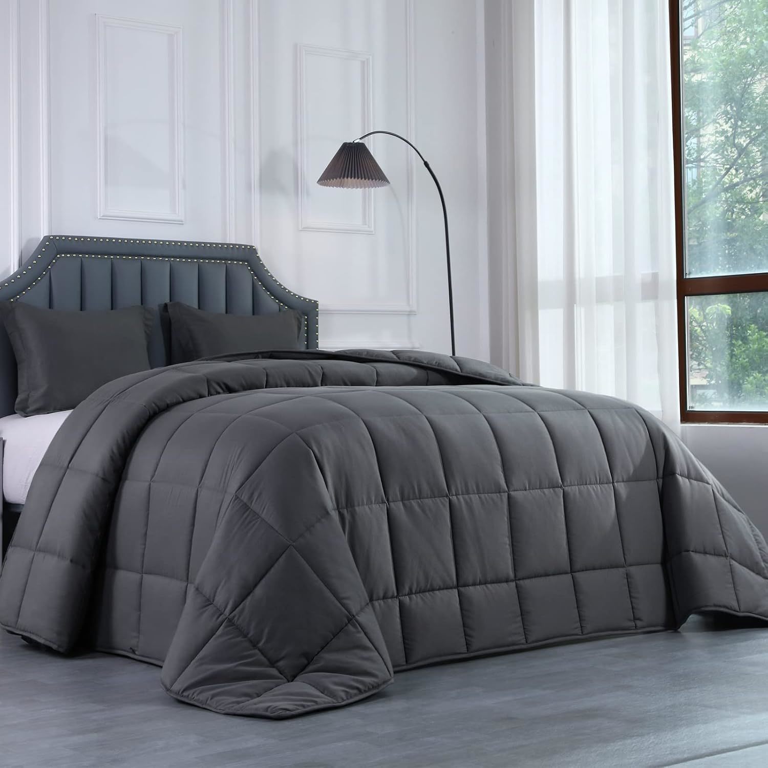 Oversized King Comforter 136 X 120, Alaskan King Size Bed Comforter, Extra Large