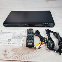 Panasonic DVD Player DVD-S53 with Remote, HDMI &amp; RCA Cables TESTED - $89.99