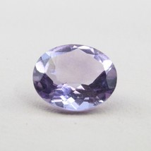 3.1Ct Natural Amethyst (Katella) Oval Faceted Purple Gemstone - £7.18 GBP