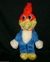 11&quot; Vintage 1985 Woody Woodpecker Ace Novelty Stuffed Animal Plush Toy Cartoon - £15.15 GBP