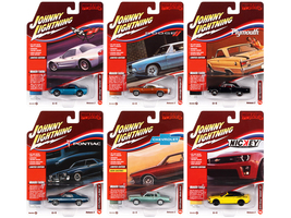 &quot;Muscle Cars USA&quot; 2022 Set B of 6 pieces Release 2 1/64 Diecast Model Ca... - $71.79