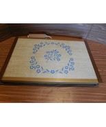 Vintage Blue Cornflower Warm-O-Tray  for Table or Buffet - Tested - $14.84