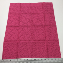 FQ Fat Quarter Quilting Fabric 18&quot; x 22&quot; Jinny Beyer Hot Pink Tone on Tone - $6.99