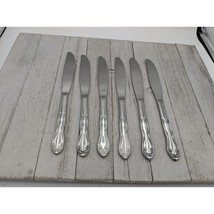 Set 6 Regal Flatware RLS5 Stainless Steel Dinner Knives 8 3/8&quot; Korea - $12.27