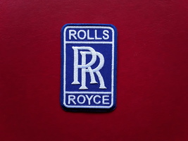 ROLLS  ROYCE LUXURY CLASSIC CAR EMBROIDERED PATCH  - $4.99