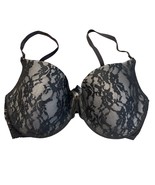 Natori Black Lace Underwire Bra 32DD Adjustable Straps - $36.83 CAD