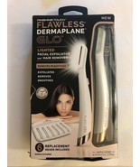 Finishing Touch Flawless Dermaplane Glo Lighted Facial Exfoliator Non-Vi... - $15.95