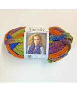 Red Heart Boutique DISCO 1950 Sashay, Ruffle Super Bulky Yarn 6 Sparkle - $8.67 CAD
