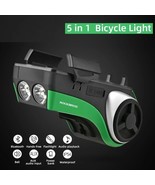 Smart Bicycle Led Light 5In1 with Phone Holder Bluetooth Audio Player Ring - €121,10 EUR