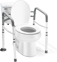 Medical King Toilet Safety Rail - Adjustable Detachable Toilet Safety Fr... - $91.98