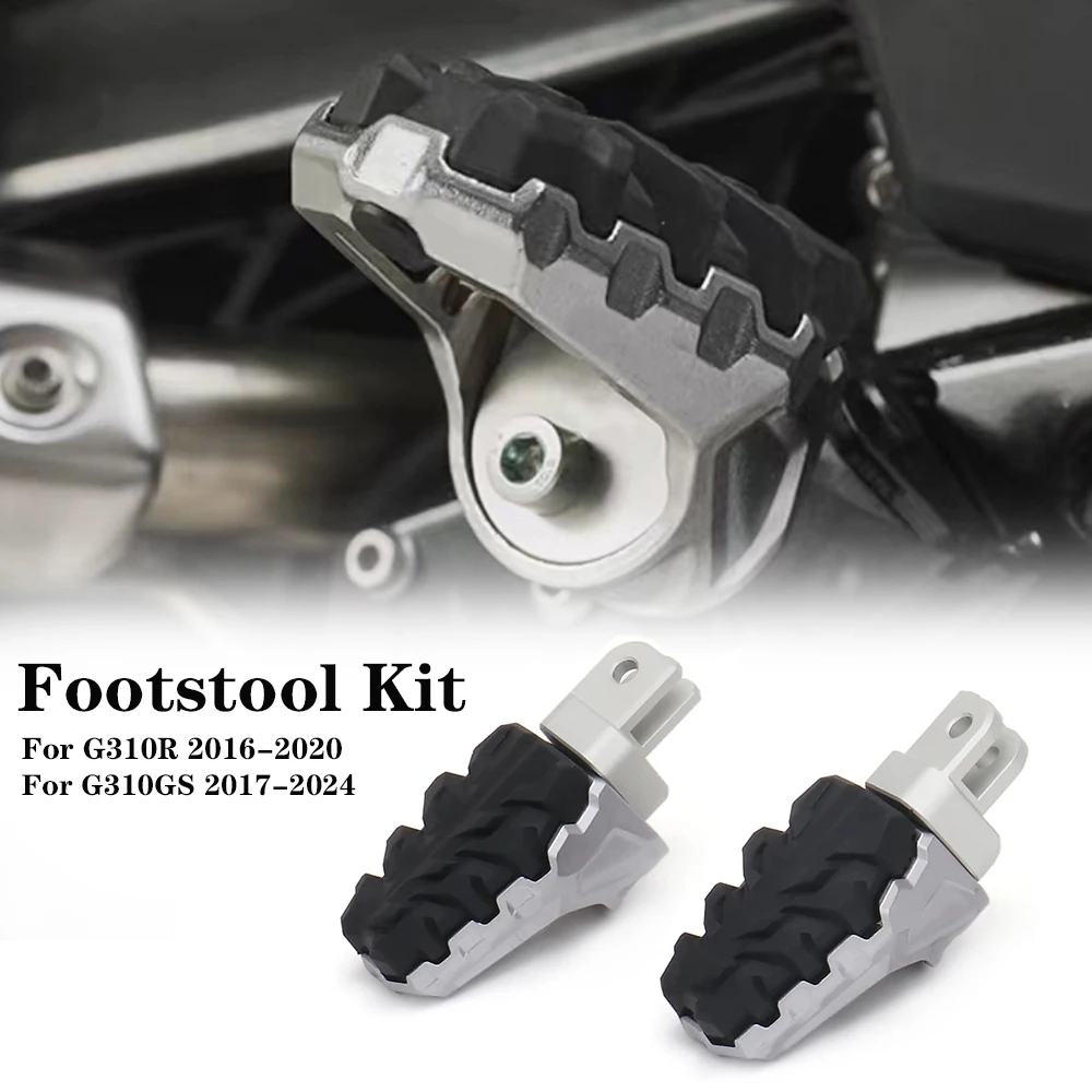 Motorcycle Accessories G 310 R GS CNC Foot Pegs Footpeg Pedals FootRest For BMW - £95.66 GBP